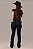 Calça Jeans Azul Bootcut Básica Tradicional Ref. TR11 - Imagem 4
