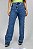 Calça Jeans Azul Wide Leg Galaxy Strass Ref. TR282 - Imagem 1