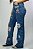 Calça Jeans Azul Wide Leg Western Design Ref. TR286 - Imagem 5