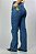 Calça Jeans Azul Wide Leg Western Design Ref. TR286 - Imagem 7
