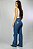 Calça Jeans Azul Wide Leg Western Design Ref. TR286 - Imagem 8