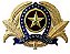 DISTINTIVO DE QUEPE - OFICIAL / PM PE - Imagem 1