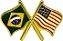 BOTTON - BANDEIRA BRASIL X EUA - Imagem 1