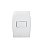 Cj 4x2 Interruptor Simp Horizontal Ilus Soprano 10A 5TA99040 - Imagem 1