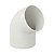 Joelho 60° Circular Aquapluv Style Branco Tigre - Imagem 1