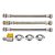 Kit Aquecedor Passagem c/ Válvula e Flexível 40cm Blukit - Imagem 1