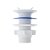 Válvula p/ Lavatório 7/8" x 7mm Aba 55MM PP Branco Blukit - Imagem 3