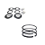 KIT JUNTAS/PALHETAS/ANEIS ONIX 10V ATG2 - Imagem 1