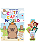 Álbum Oficial Cute Capy World + 10 envelopes de figurinhas - Imagem 1