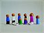 Bonecos para Constelação Familiar na água e na mesa com 10 peças - EVA - Família 2 - Imagem 5