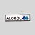 Emblema Plaqueta Álcool Lateral Corcel Landau Maverick F75 - Imagem 1