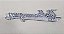 Emblema Volkswagen Manuscrito Metal Cromado P/ Capo Fusca - Imagem 3