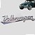 Emblema Volkswagen Manuscrito Metal Cromado P/ Capo Fusca - Imagem 1