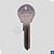 Chave Original Virgem Opala Caravan Gm Original - Imagem 2