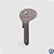 Chave Virgem Arteb Fusca Variant Tl Brasilia Original - Imagem 1