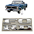 Emblema Capo Letras Ford F100 F1000 F4000 F600 F700 F350 - Imagem 2