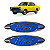Emblema Ford Jeep, Rural E F-75 Corcel Par - Imagem 1
