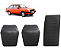 Kit Capa Pedal Freio Embreagem Acelerado Escort Verona Apolo - Imagem 3