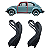 Par Borracha Vedação Porta Vw Fusca 1978 À 1996 - Imagem 1