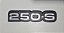 Emblema 250 S Traseiro Chevrolet Opala Caravan 1982 A 1990 - Imagem 4