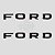 Par Emblemas Letras Ford Capô Corcel Belina 68 79 70 71 72 - Imagem 1