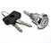 Cilindro Miolo Porta Malas Chevette 73 A 93 C/ Chaves Orig - Imagem 1