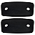 Par Guarnição Base Retrovisor Gol Bx 80 81 82 83 84 85 86 87 - Imagem 1