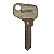 Chave Virgem Fiat 147 Original - Imagem 1