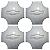 Calota Original Tampa Monza Sr 86/88 Gm 94649756 Jogo - Imagem 1