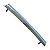 Friso Lateral Bico Paralama Aero Willys 63 A 71 Und Orig - Imagem 1
