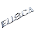 Emblema Mano Escrito Fusca Metal Cromado Capo - Imagem 2
