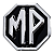 Emblema Mp Lafer Radiador - Imagem 1