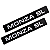Par de Emblemas Plaqueta em Metal MONZA SL - Imagem 2