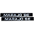 Par de Plaqueta em Metal Friso Porta GM Marajó SE 1983 1984 1985 1986 1987 1988 1989 1990 1991 1992 1993 1994 1995 1996 - Imagem 1