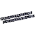 Par de Emblema Plaqueta em Metal GM Monza SL/E 1987 1988 1989 1990 - Imagem 2