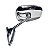 Retrovisor Externo Cromado Antigo Corcel 1 Belina F100 Maverick Galaxie Ford Luxo - Imagem 2