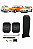Kit Pedaleira Fusca Brasília Variant Capas Freio Embreagem Acelerador Borracha VW Antiga Reposição Completa - Imagem 1