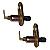 Par Interruptor Trava Porta Curto Monza 82 83 84 85 Chevrolet - Imagem 8