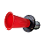 Buzina Uga Uga Tipo Calhambeque 12V Vermelha Som Clássico Para Carros Antigos Fusca Buggy Caminhão - Imagem 5