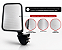 Par Retrovisor Fixo Gm D20 e Bonanza 1985 1986 1987 1988 1989 1990 1991 Retrovex - Imagem 6