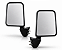 Par Retrovisor Fixo Gm D20 e Bonanza 1985 1986 1987 1988 1989 1990 1991 Retrovex - Imagem 3