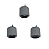 3X Rolete Tracionador Samsung M4070 M4075 M4020 SCX4833 M3375 ML3710 - Imagem 2