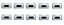 10X Capa Retarde Samsung M4070 M4075 M4020 SCX4833 M3375 ML3710 - Imagem 2