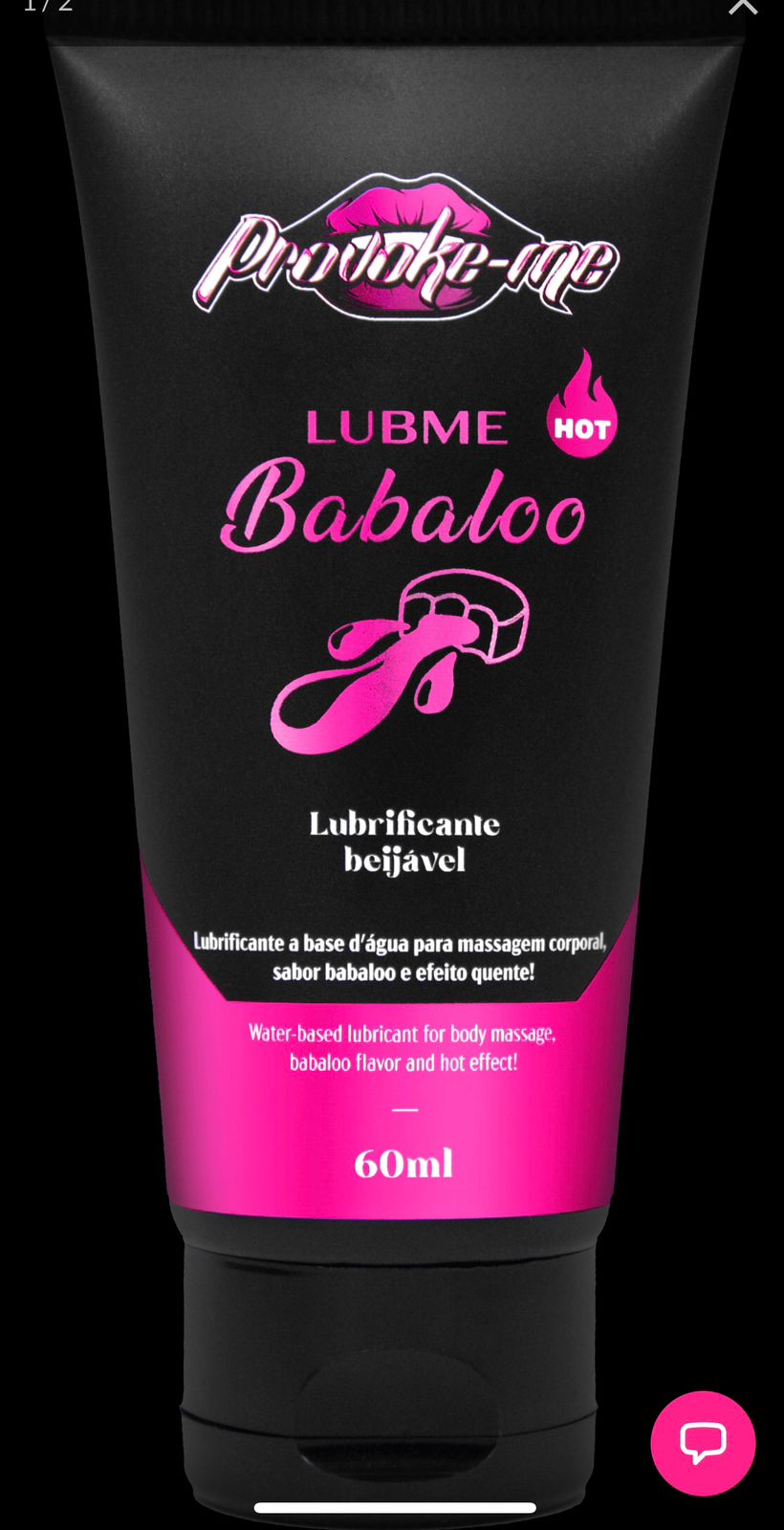 LUBME LUBRIFICANTE BEIJÁVEL 60ML PROVOKE-ME - Imagem 2