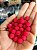 Pérola craquelada 10 mm 20g vermelho - Imagem 1