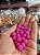 Pérola craquelada 10 mm 20g rosa escuro - Imagem 1