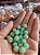Pérola craquelada 10 mm 20g verde água - Imagem 1