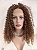 Lace Front Fibra Premium Long Bob Cacheado - Imagem 1