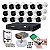 KIT COMPLETO 16 CAMERAS INTELBRAS 1120 B + DVR 16 CANAIS + HD 2 TB INCLUSO !! - Imagem 1