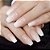 Unhas Falsas Naturais, Ombre, Caixão De Bailarina Francesa, Gradeint Cu - Imagem 9